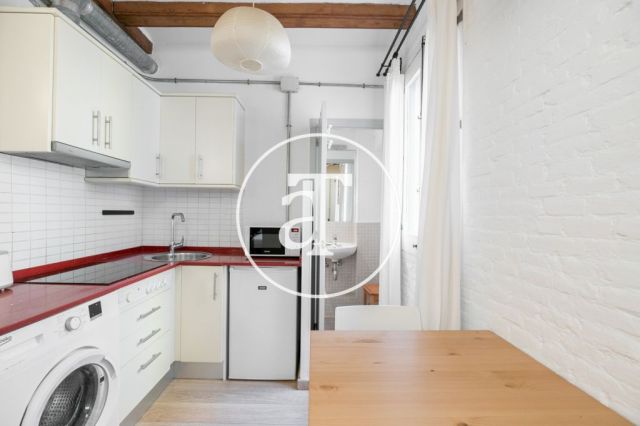 Appartement temporaire à louer avec 1 chambre double à Barceloneta 9