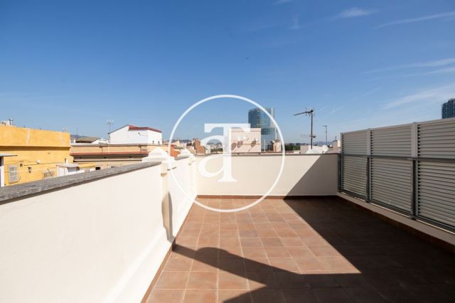 Monthly rental apartment with one bedroom and terrace in La Barceloneta 23