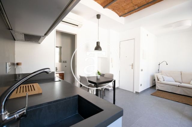 Monthly rental apartment with one bedroom and terrace in La Barceloneta 15