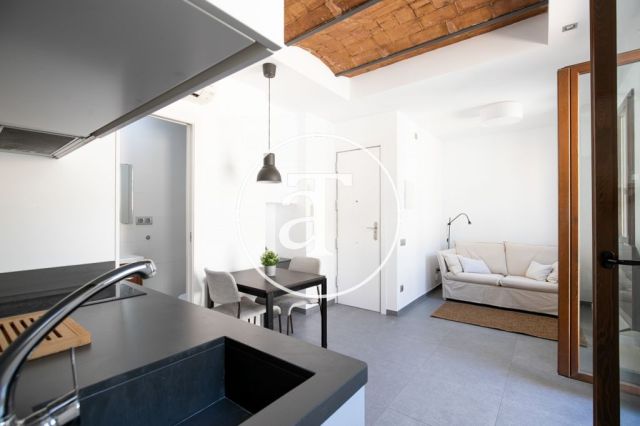 Monthly rental apartment with one bedroom and terrace in La Barceloneta 7