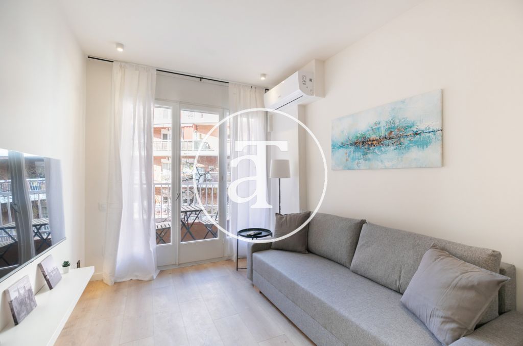Monthly rental apartment with 1 bedroom in Sants 2