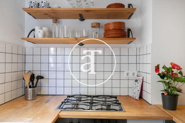 Monthly rental apartment with 2 bedrooms in Poble-sec 13