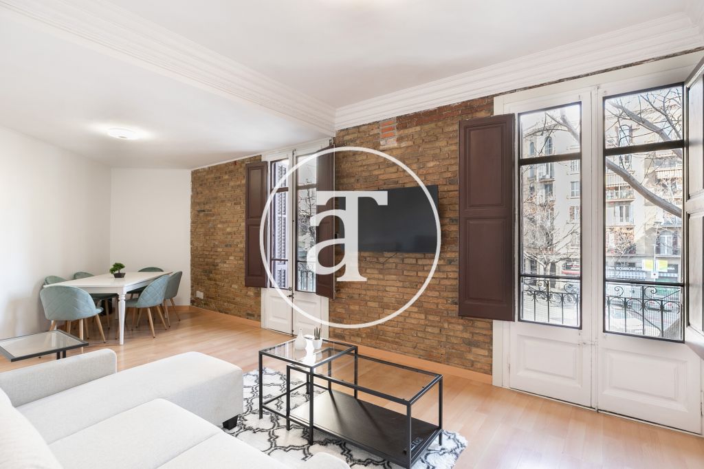 Monthly rental apartment with 2 bedrooms close to the Sagrada Familia