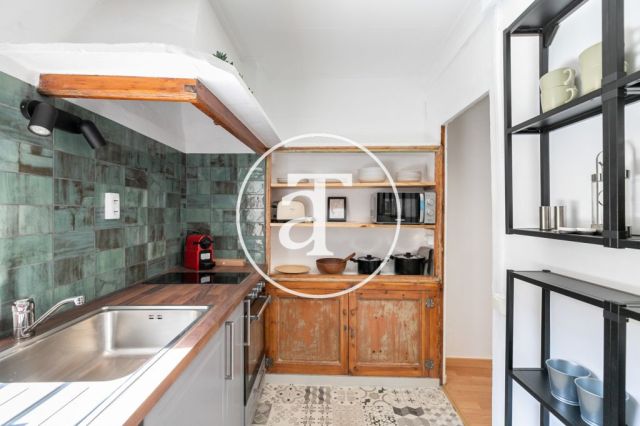 Appartement de 1 chambre à louer temporairement dans le quartier gothique 13