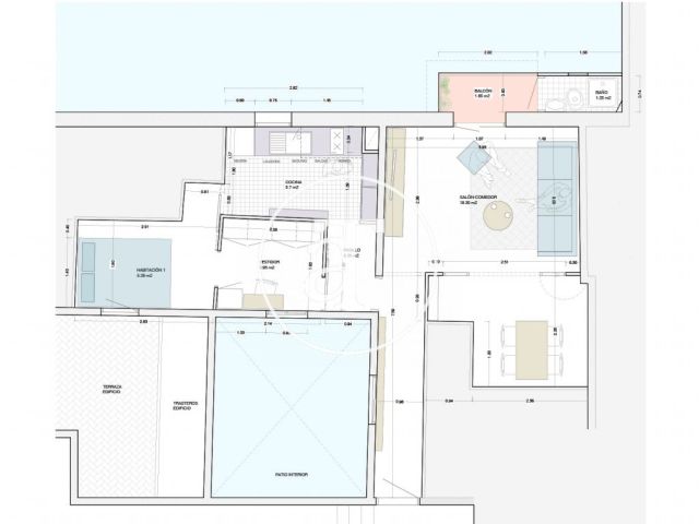Appartement de 1 chambre à louer temporairement dans le quartier gothique 26