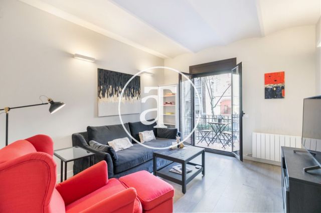 Piso de alquiler temporal de 2 habitaciones en el barrio de la Sagrada Familia