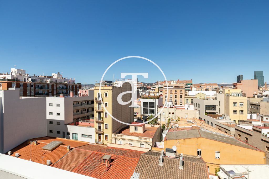 Monthly rental apartment with 2 bedrooms, terrace and communal pool in Poblenou 33