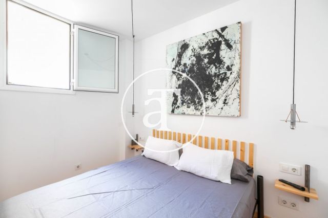 Monthly rental apartment with 1 bedroom and terrace in Poble Sec 19
