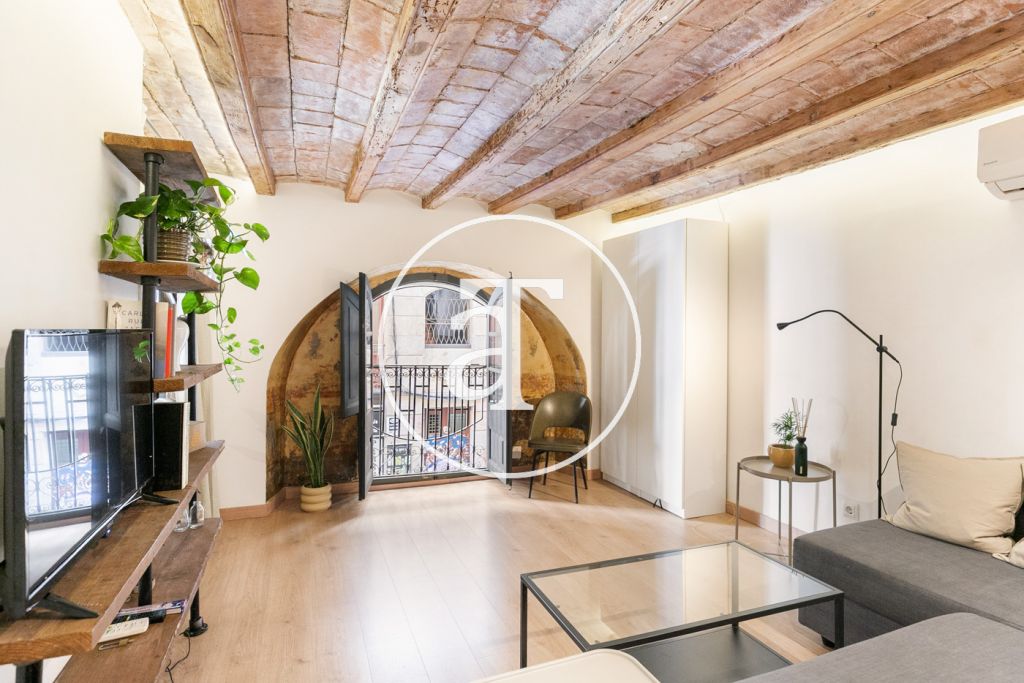 Monthly rental apartment with 1 bedroom in the center of Barcelona