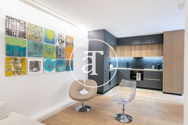 Monthly rental design apartment with 2 bedrooms and terrace steps from Passeig Sant Joan and Arc de Triomf 8