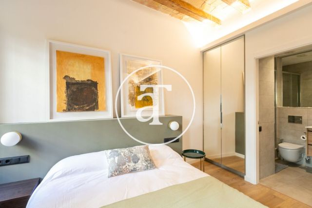 Monthly rental design apartment with 2 bedrooms and terrace steps from Passeig Sant Joan and Arc de Triomf 22