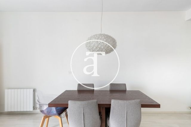 Monthly rental penthouse with 2 bedrooms and terrace close to Paseo Sant Joan 12