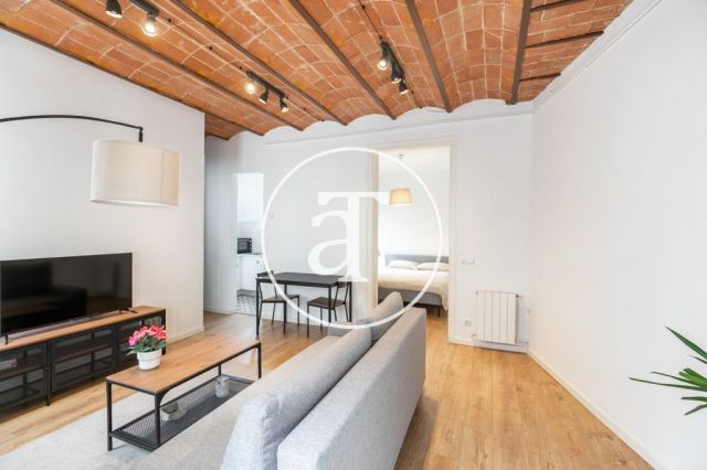 Appartement de 1 chambre à louer temporairement avec une superbe terrasse dans le centre de Barcelone 9