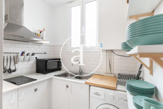 Appartement de 1 chambre à louer temporairement avec une superbe terrasse dans le centre de Barcelone 13