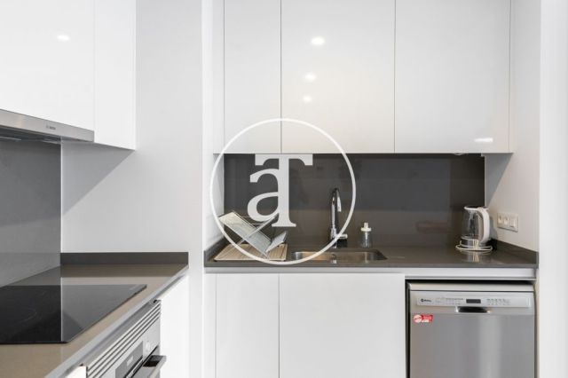 Monthly rental apartment with 2 bedrooms with terrace and communal pool in Hospitalet de Llobregat 16