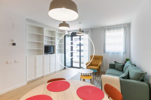Monthly rental apartment with 2 bedrooms with terrace and communal pool in Hospitalet de Llobregat 13