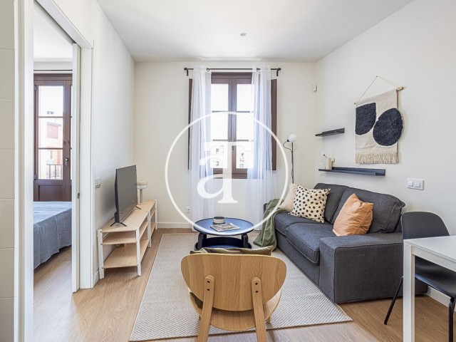 Monthly rental apartment with1 bedroom near the port of Barcelona