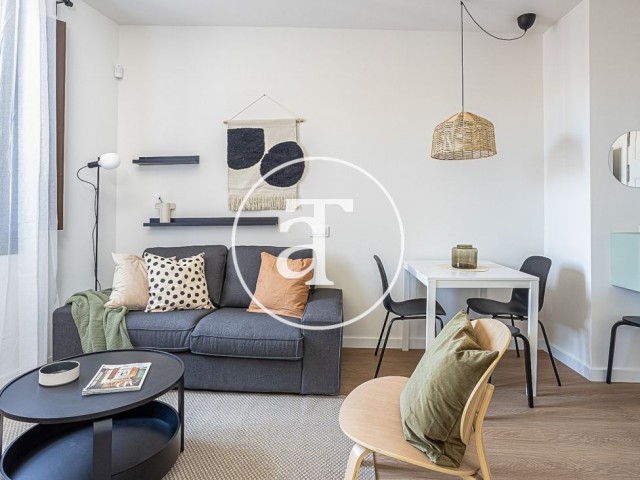 Monthly rental apartment with1 bedroom near the port of Barcelona