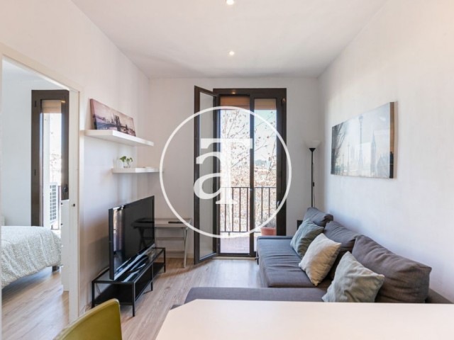 Appartement de 1 chambre à louer temporairement à proximité de la gare Bogatell.