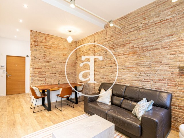 Monthly rental flat with 1 bedroom in the Gothic Quarter