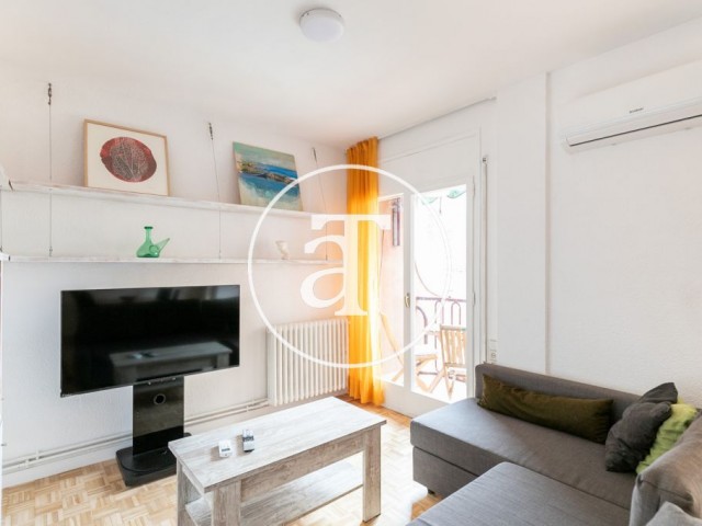 Piso de alquiler temporal de 2 habitaciones en Gracia