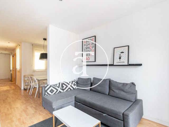 Bright furnished apartment in Provença street