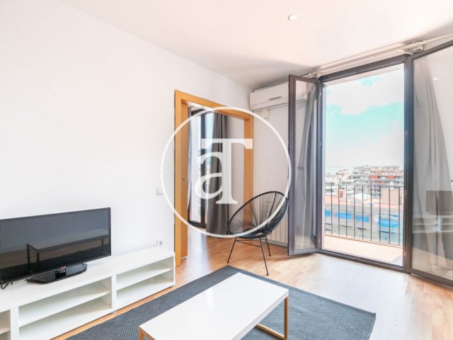Lumineux appartement meublé avec terrasse dans la rue Provença