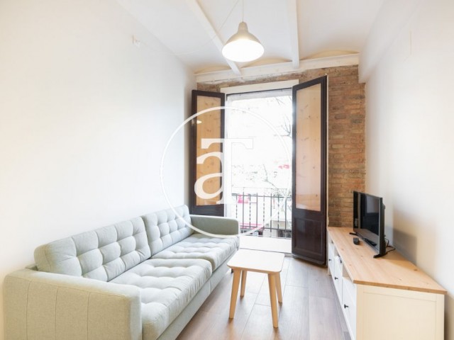 Luminoso apartamento amueblado en Poblenou