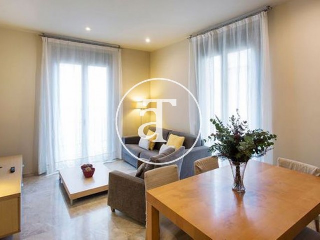 Monthly rental apartment with 2-bedroom in the center of Barcelona