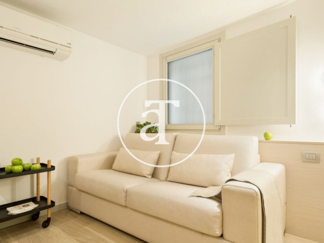 Piso de alquiler temporal de 1 habitacion y 1 baño con balcón en Ciutat Vella