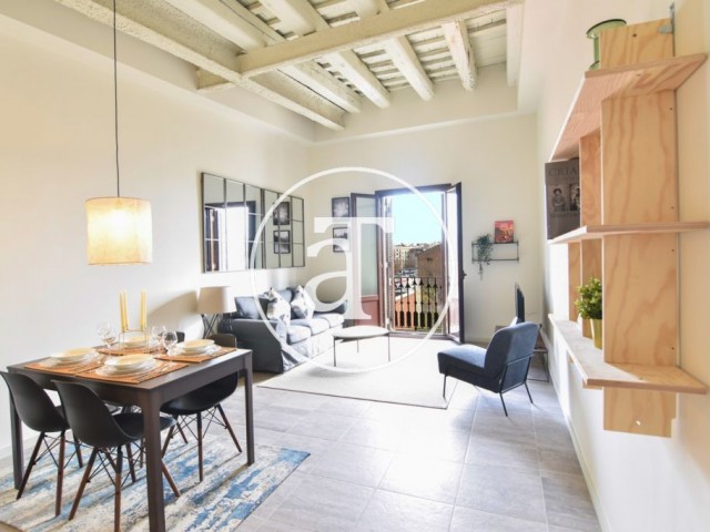 Monthly rental apartment with 2 bedrooms and 2 bathrooms in Ciutat Vella