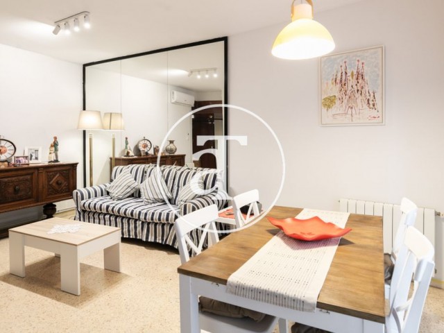 Monthly rental flat with 3 bedrooms and 1 bathroom in Sant Antoni