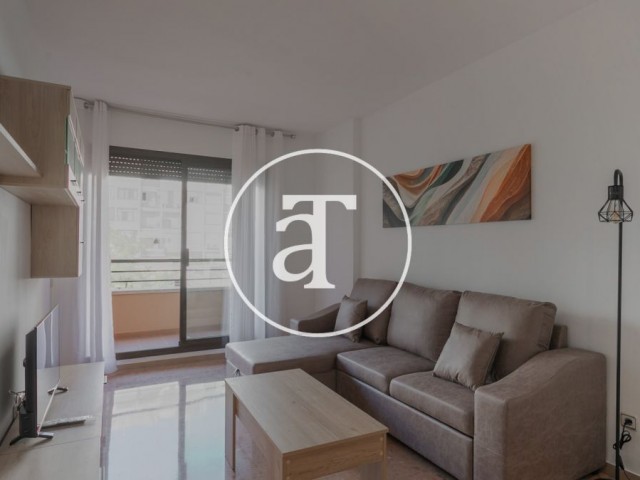 Piso de alquiler temporal de 2 habitaciones y 1 baño con terraza en el Eixample