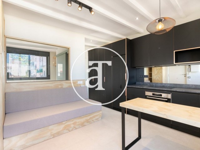 Moderno apartamento amueblado en Poble Sec