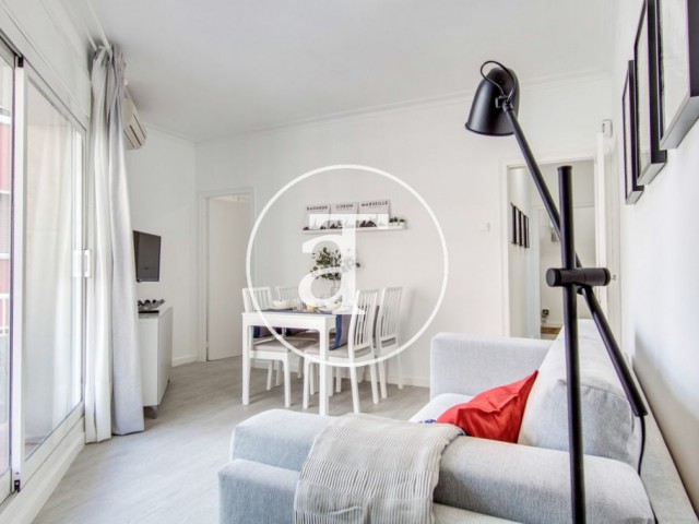 Monthly rental apartment with 2 bedrooms and 1 bathroom in Sant Martí