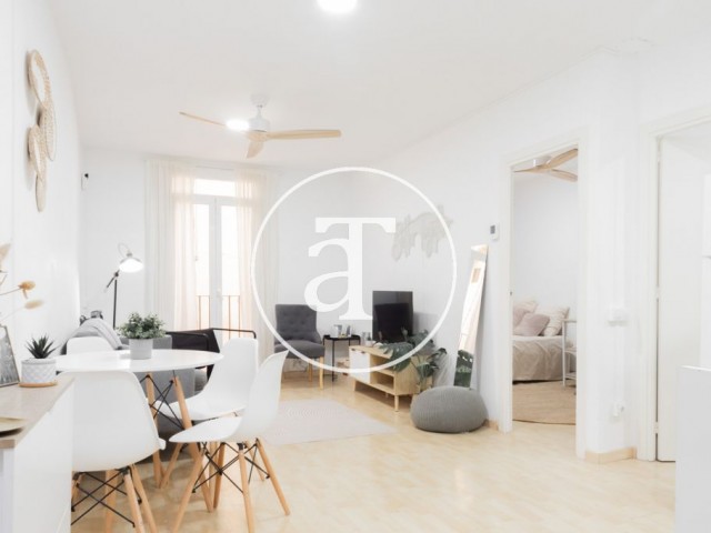 Piso de alquiler temporal de 2 habitaciones y 1 baño en Ciutat Vella