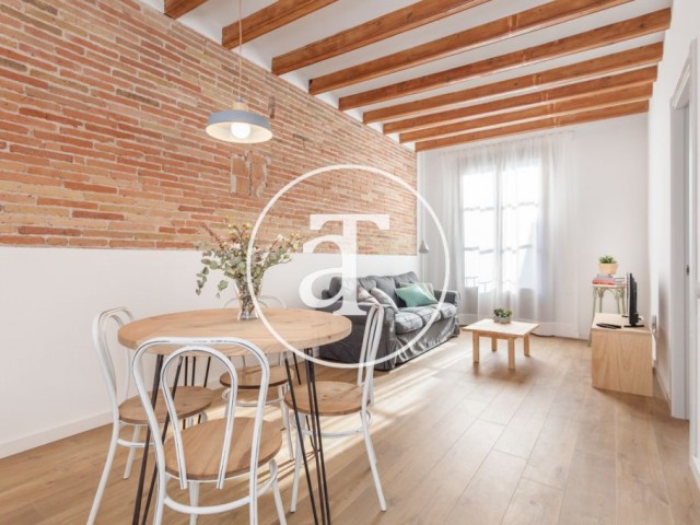 Alquiler temporal de apartamento de 2 habitaciones en Barcelona