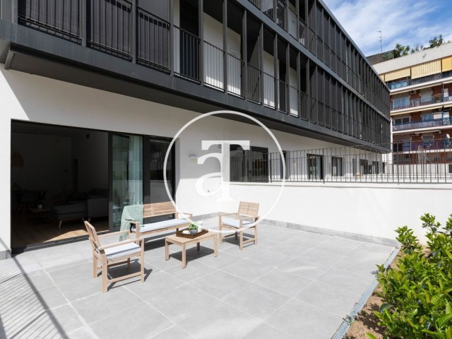 Appartement en location temporaire avec 3 chambres doubles et piscine commune