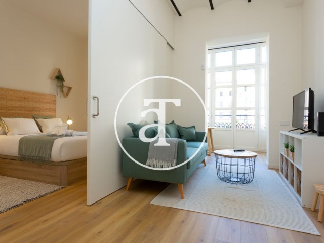 Piso de alquiler temporal de 1 habitación en Eixample Dreta