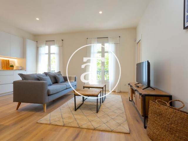 Piso de alquiler temporal de  2 habitaciones en Eixample Dreta