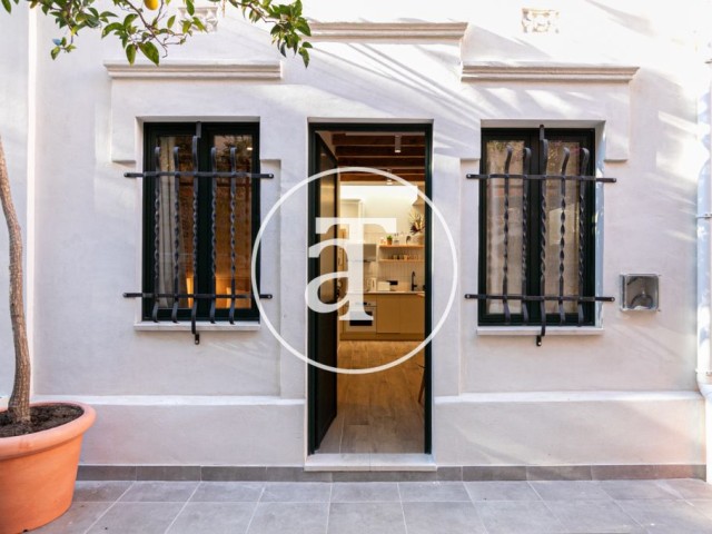 Maison de location temporaire avec 1 chambre et terrasse à quelques pas du Parc Güell