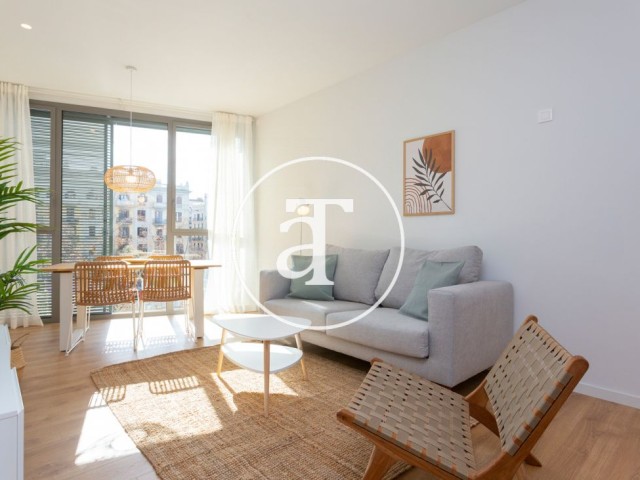 Appartement en location temporaire avec 2 chambres et piscine partagée, à deux pas de l