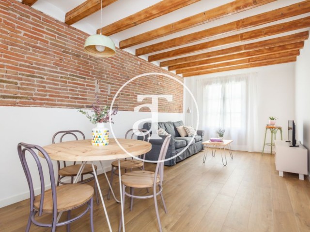 Monthly rental apartment with 2 bedrooms in Barcelona