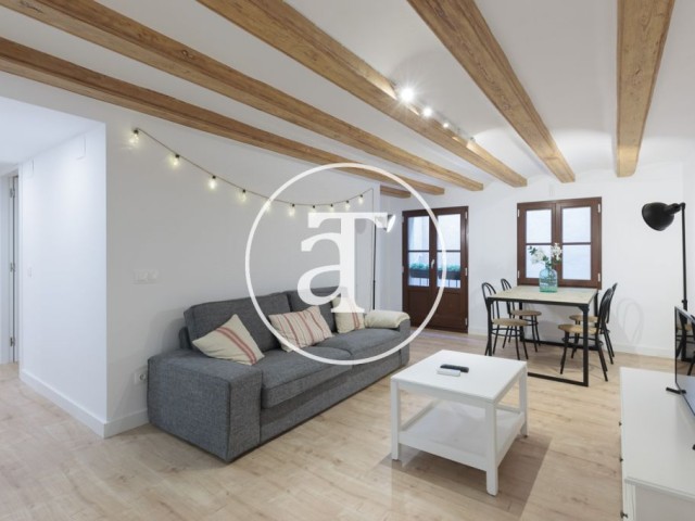 Monthly rental studio with office in Barcelona