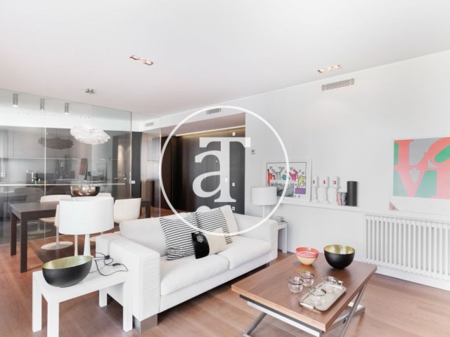 Apartamento de alquiler temporal de 3 habitaciones en Pedralbes