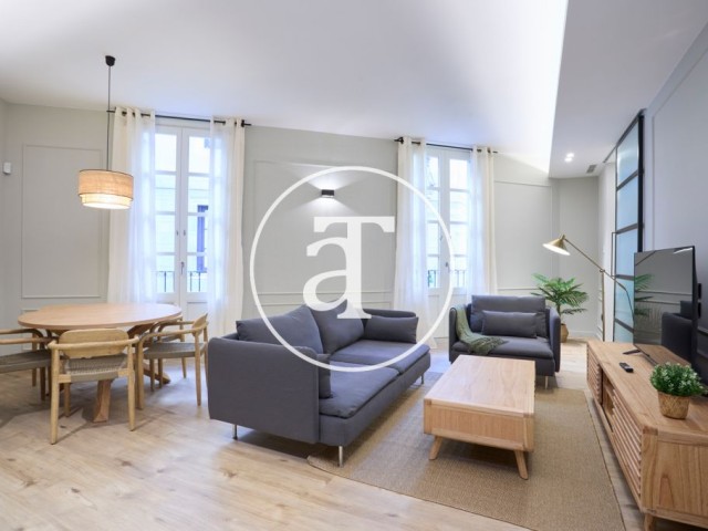 Monthly rental brand new apartmet with 2 bedroom in Ciutat Vella