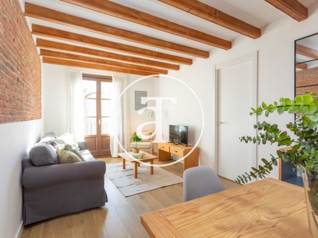 Piso de alquiler temporal amueblado de 2 habitaciones en Ciutat Vella