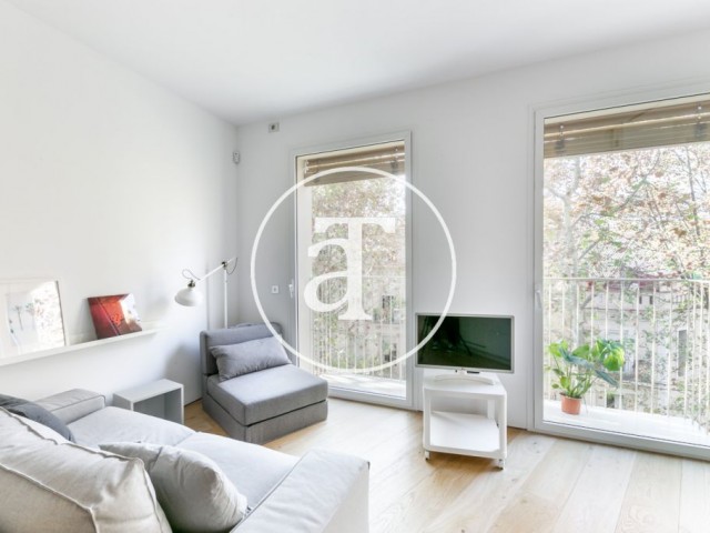 Newly built monthly rental apartment in Poblenou