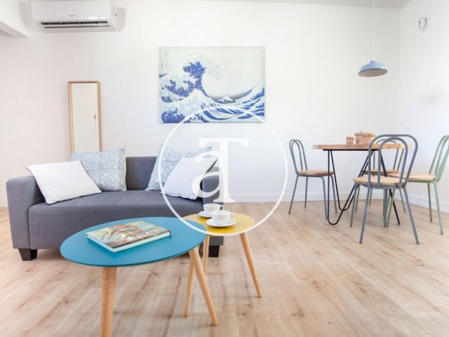 Piso de alquiler temporal de 1 habitación en Ciutat Vella