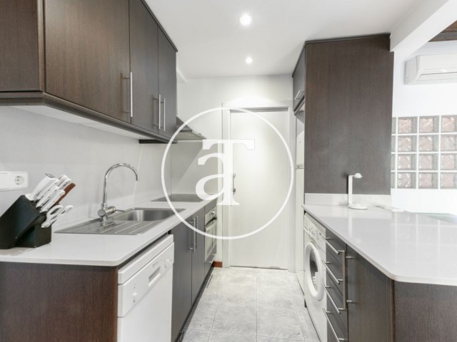 Monthly rental apartment in central area of Barcelona